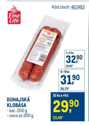 Dunajská klobása