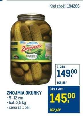 Znojmia Okurky