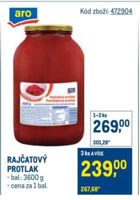 Rajčatový protlak