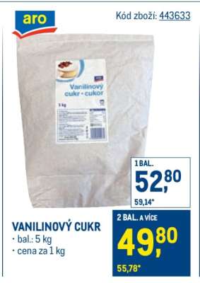 Vanilínový cukr