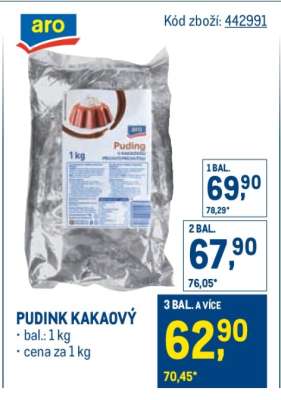 PUDINK KAKAOVÝ