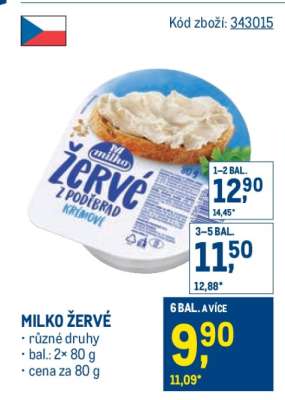 Milko žervé
