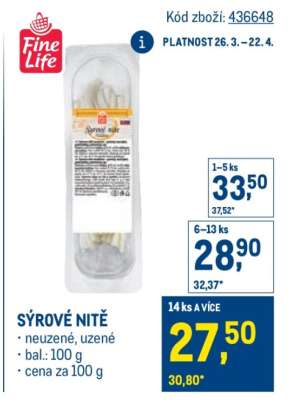 Sýrové nitě