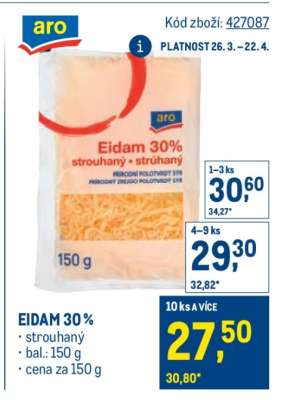 Eidam 30 %