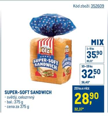 Super-Soft Sandwich