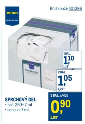 Sprchový gel
