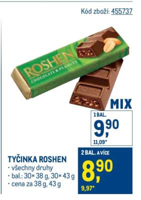 Tyčinka Roshen