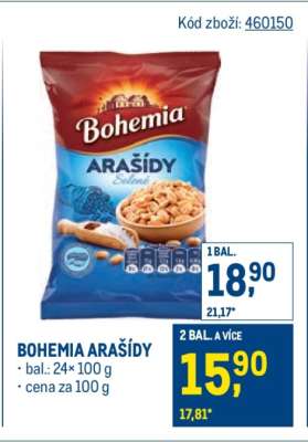 BOHEMIA ARAŠÍDY