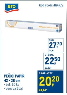 PEČICÍ PAPÍR*