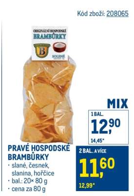 Pravé hospodské brambůrky