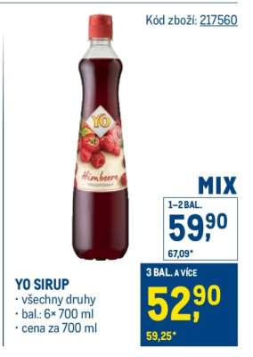 Yo sirup