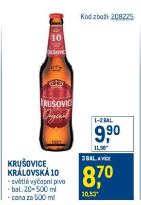 Krušovice Královská 10