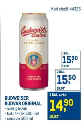 Budweiser Budvar original