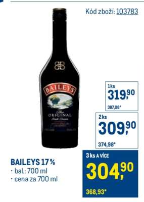 Baileys 17 %