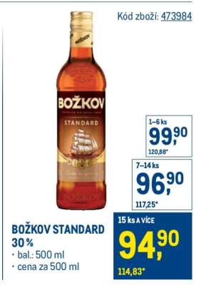 Božkov Standard 30%