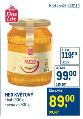 Med květový
