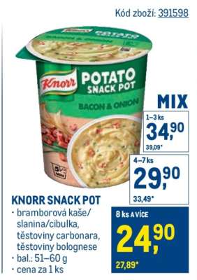 KNORR SNACK POT