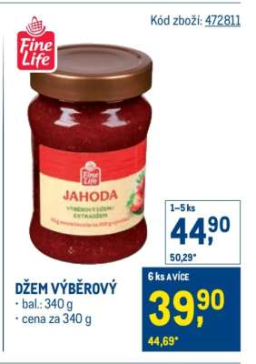 DŽEM VÝBĚROVÝ