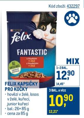 Felix kapsičky pro kočky