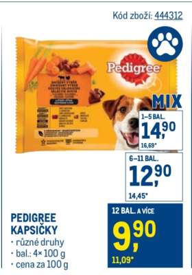 Pedigree kapsičky