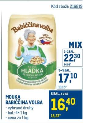 Mouka Babiččina volba