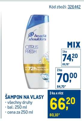 Šampon na vlasy