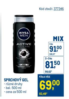 NIVEA MEN ACTIVE CLEAN