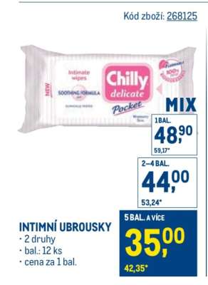 INTIMNÍ UBROUSKY