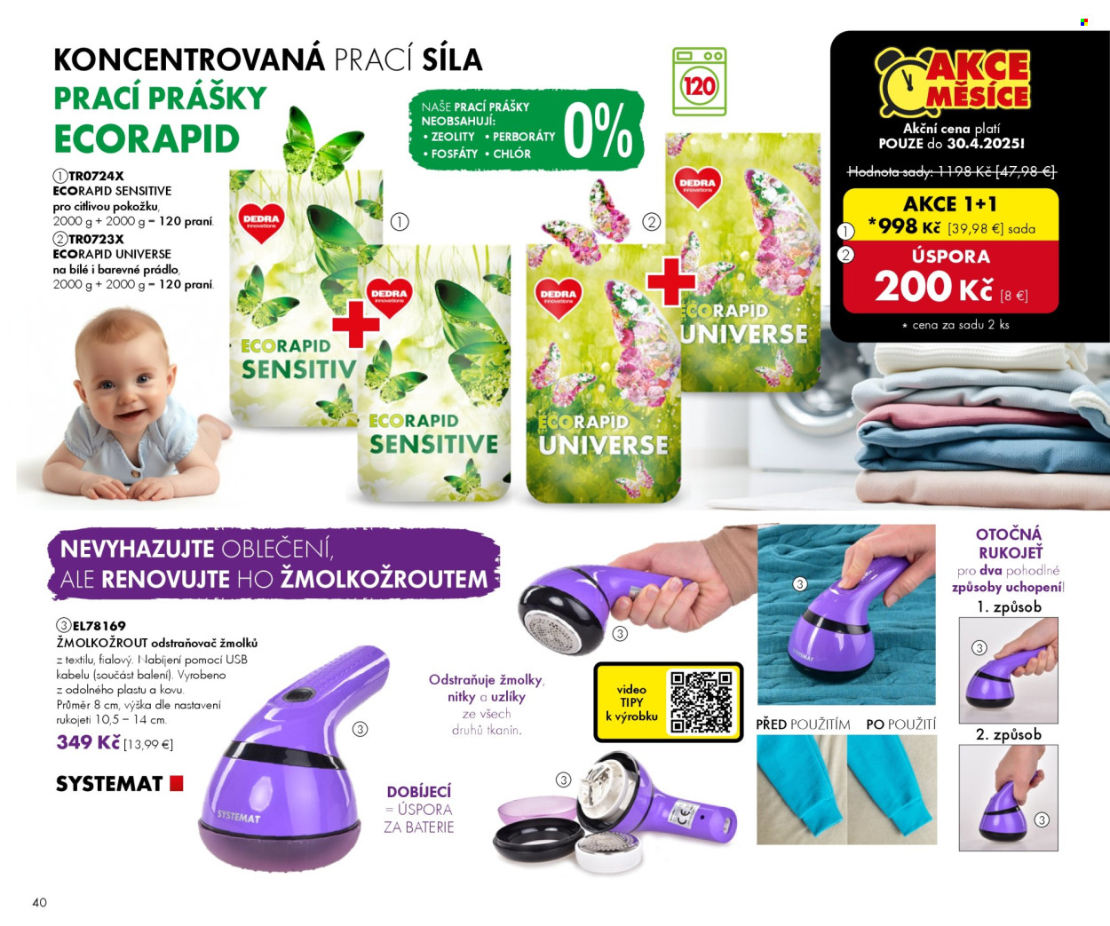 Leták Dedra - 21.3.2025 - 20.6.2025. Strana 40