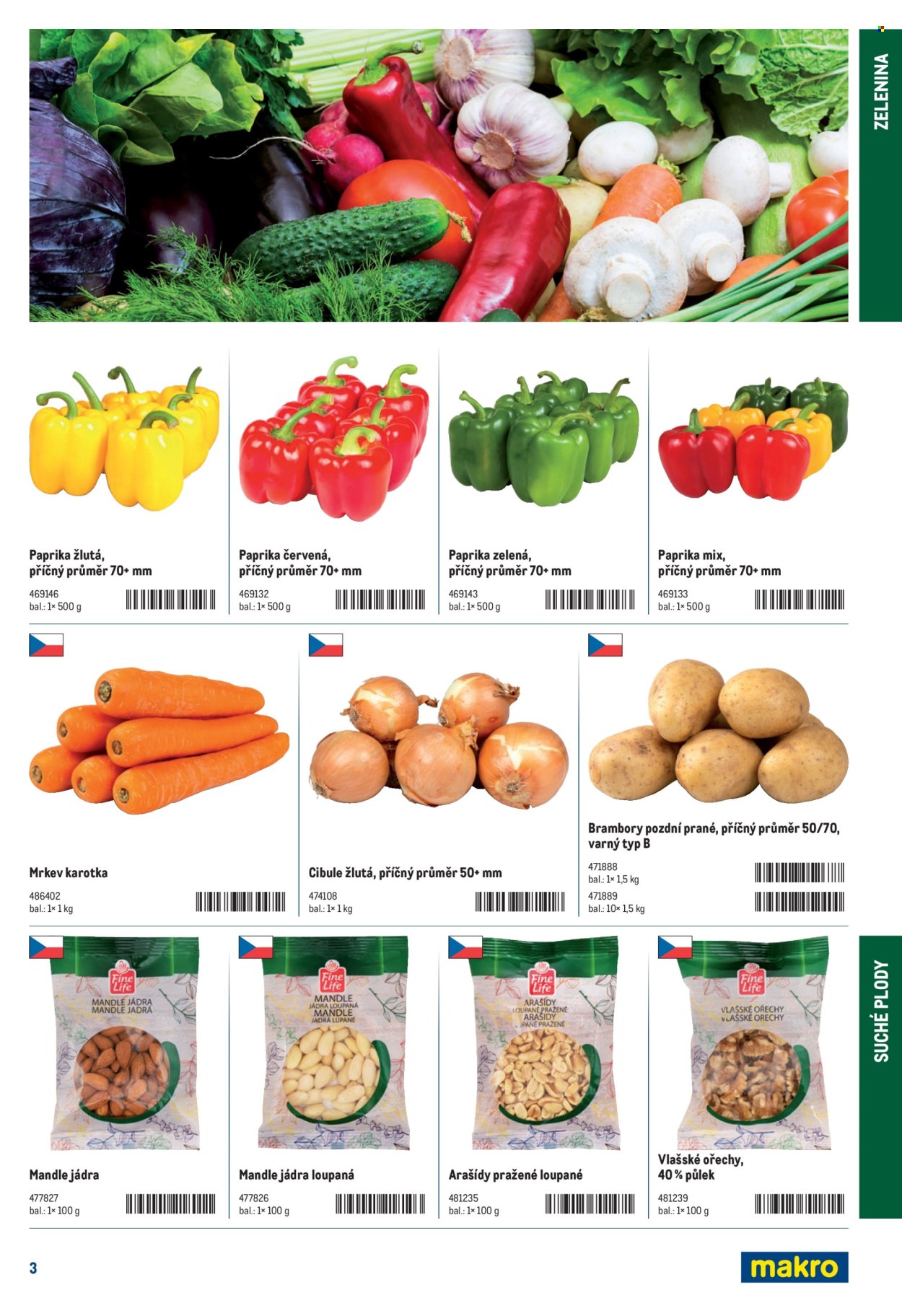Leták MAKRO. Strana 3