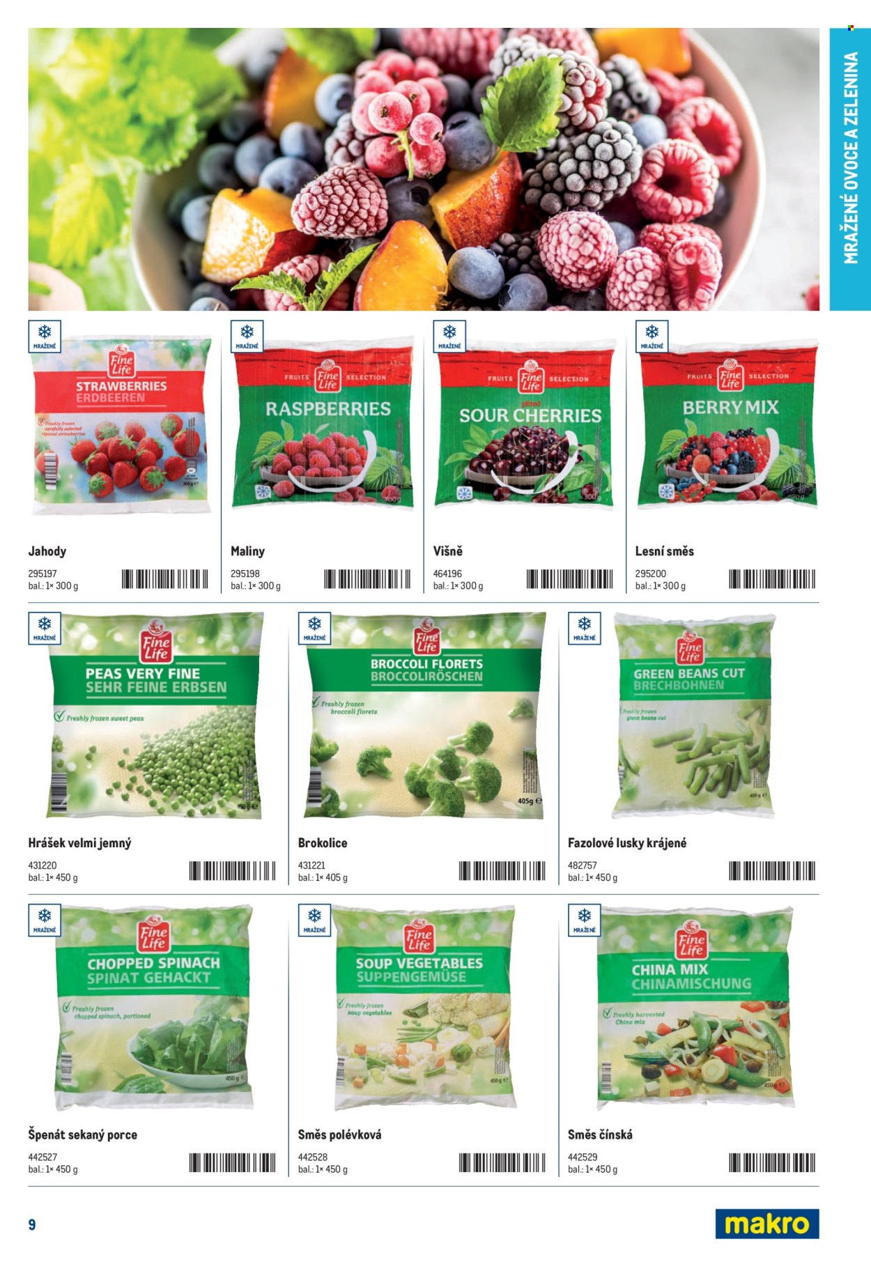 Leták MAKRO. Strana 9