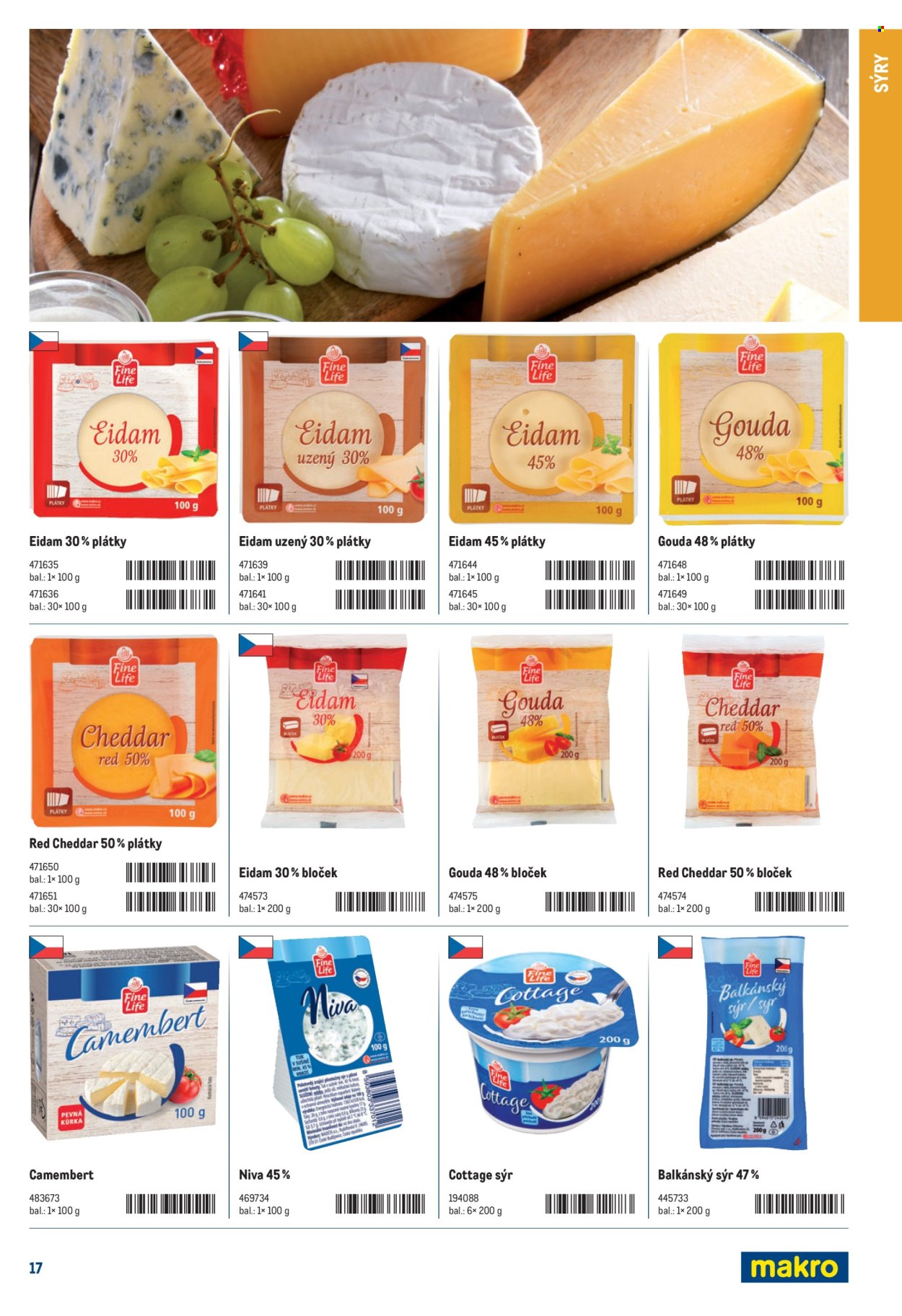 Leták MAKRO. Strana 17