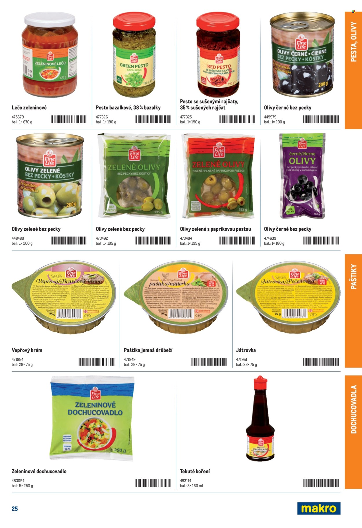 Leták MAKRO. Strana 25