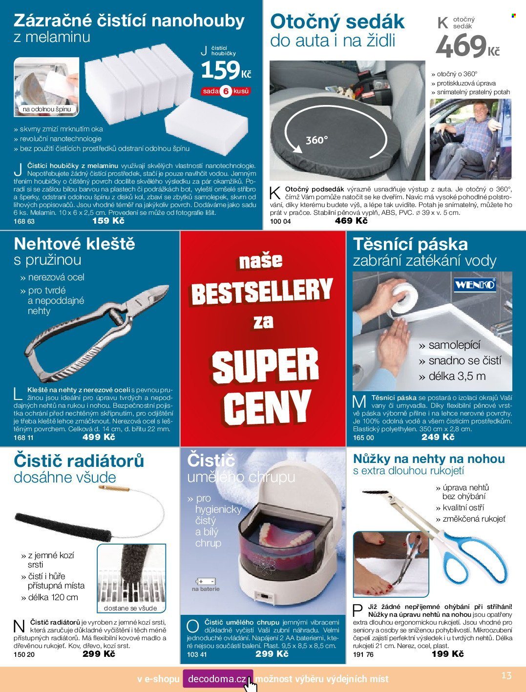 Leták decoDoma. Strana 1