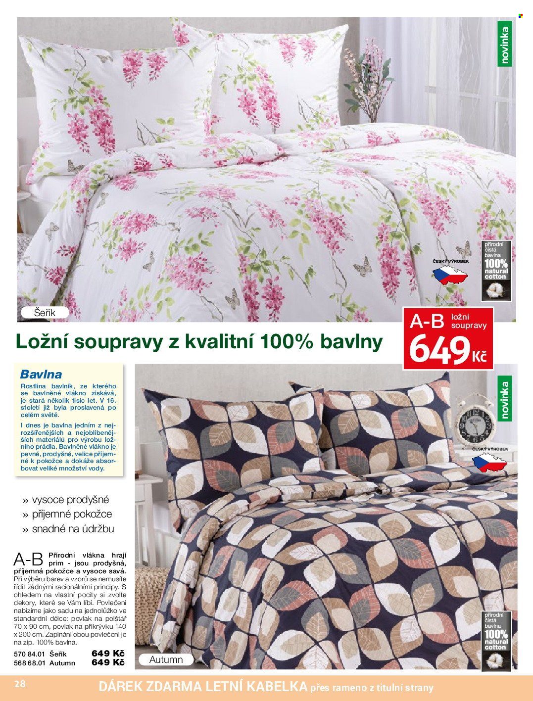 Leták decoDoma. Strana 1