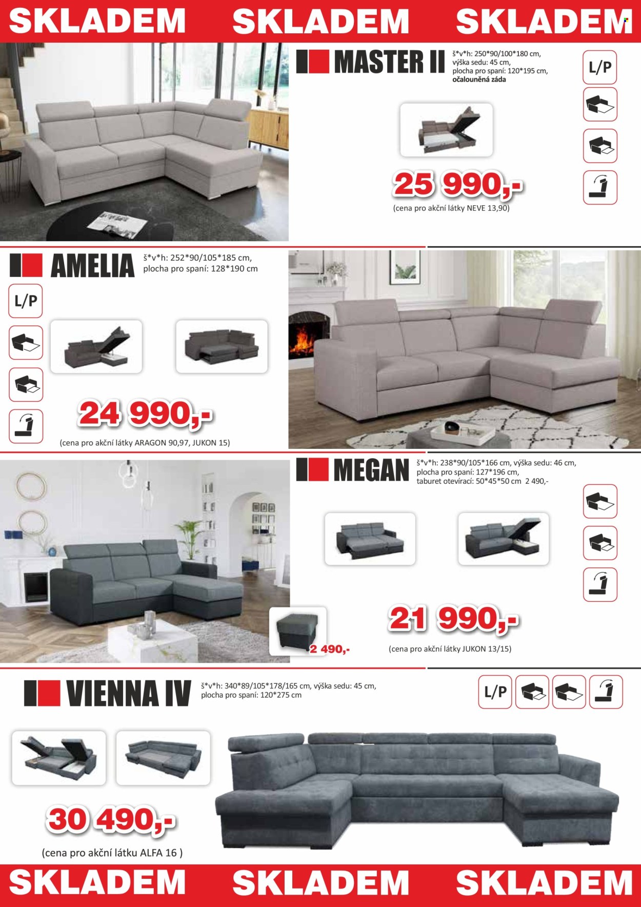 Leták Nábytek Jamall - 1.4.2025 - 30.6.2025. Strana 1