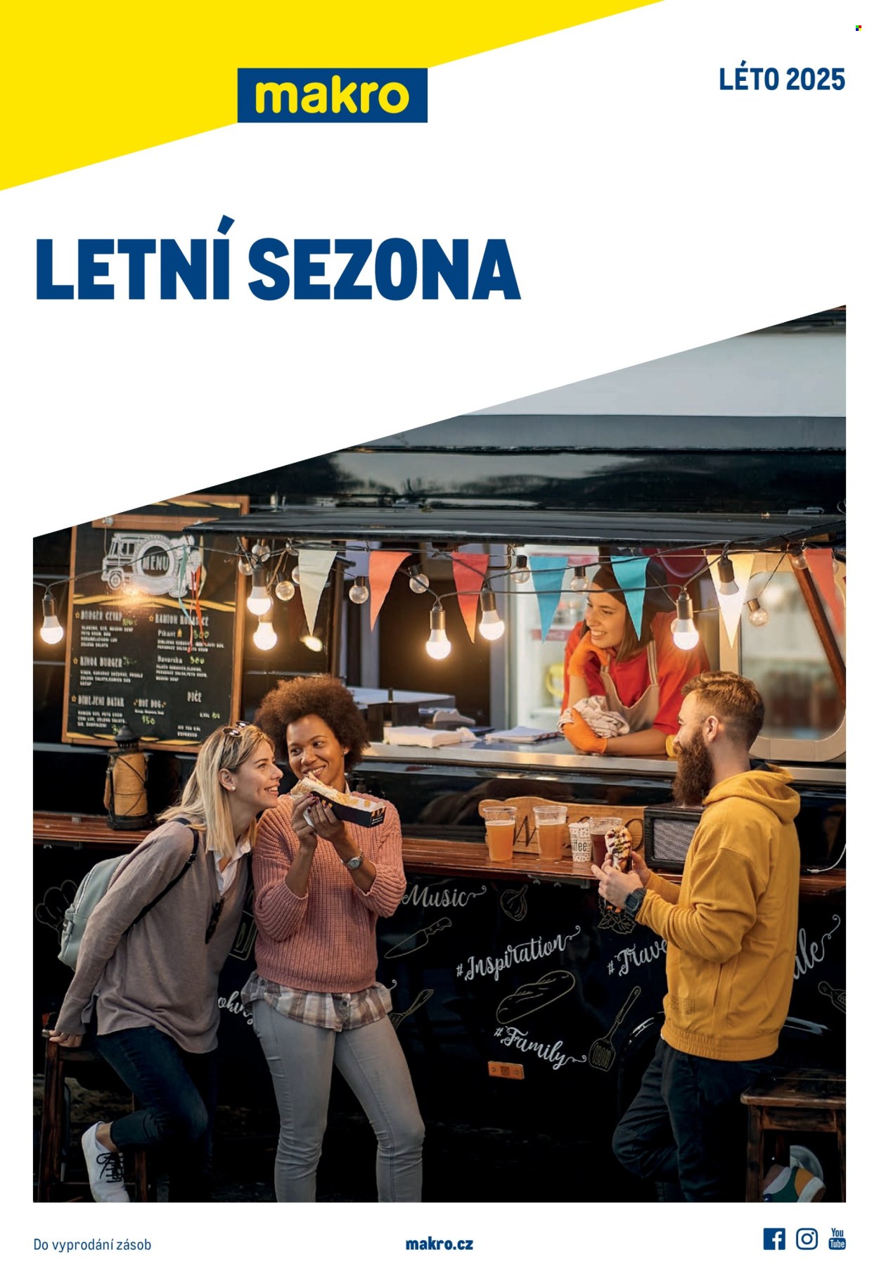 Leták MAKRO. Strana 1