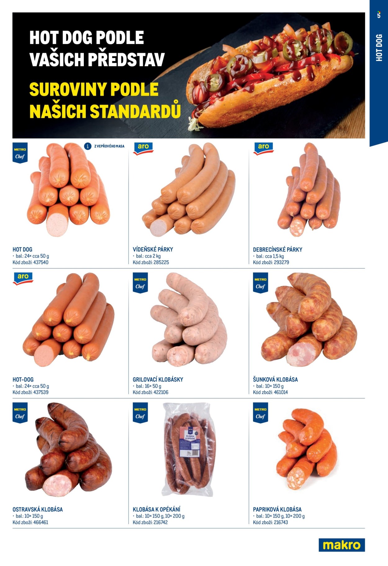 Leták MAKRO. Strana 5