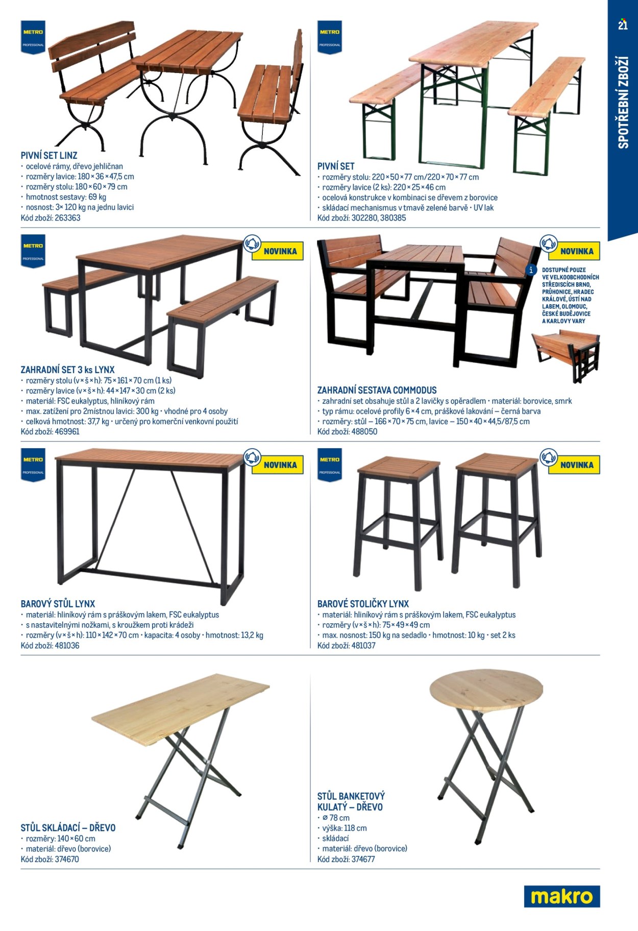 Leták MAKRO. Strana 21