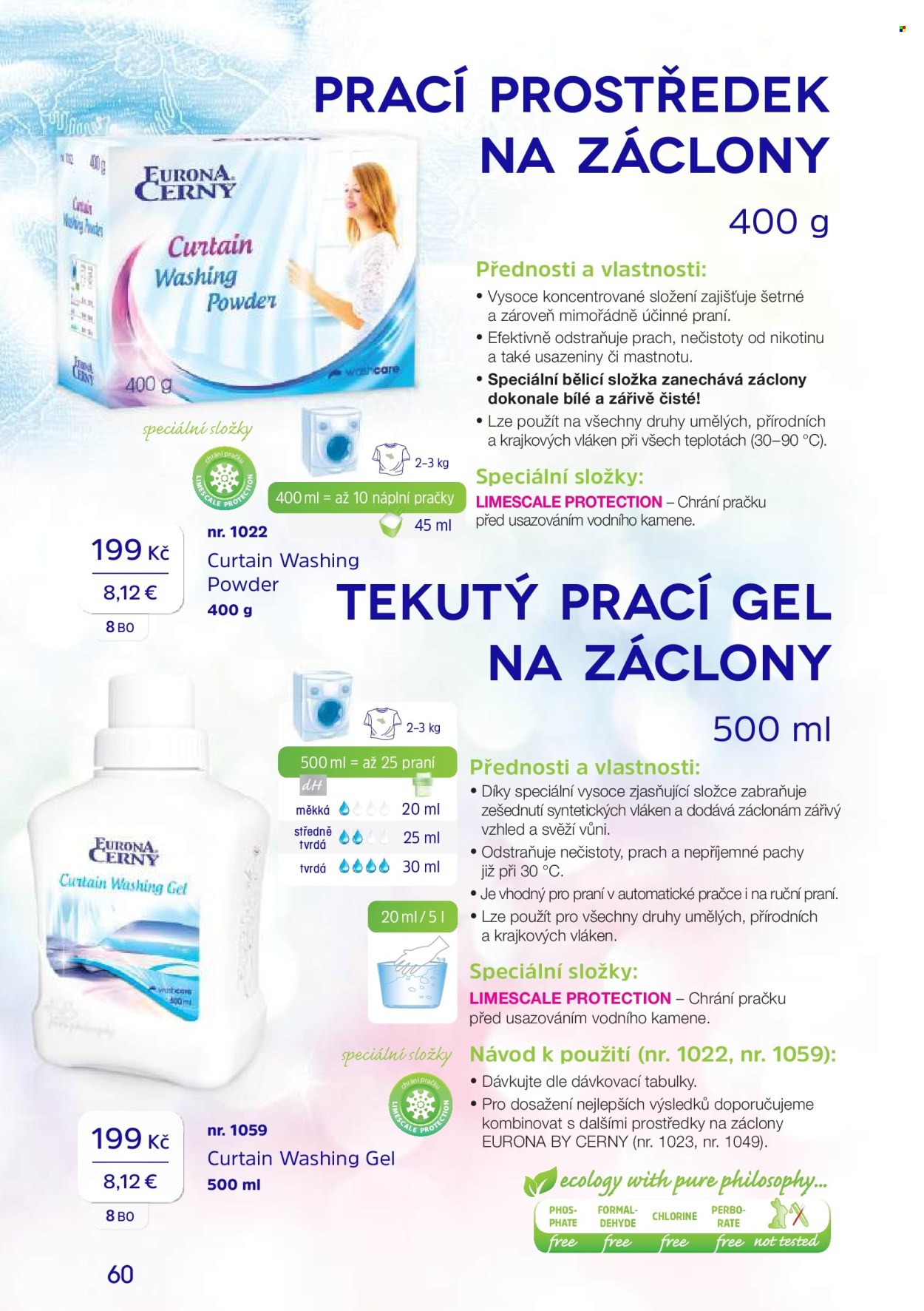 Leták EURONA by CERNY. Strana 1