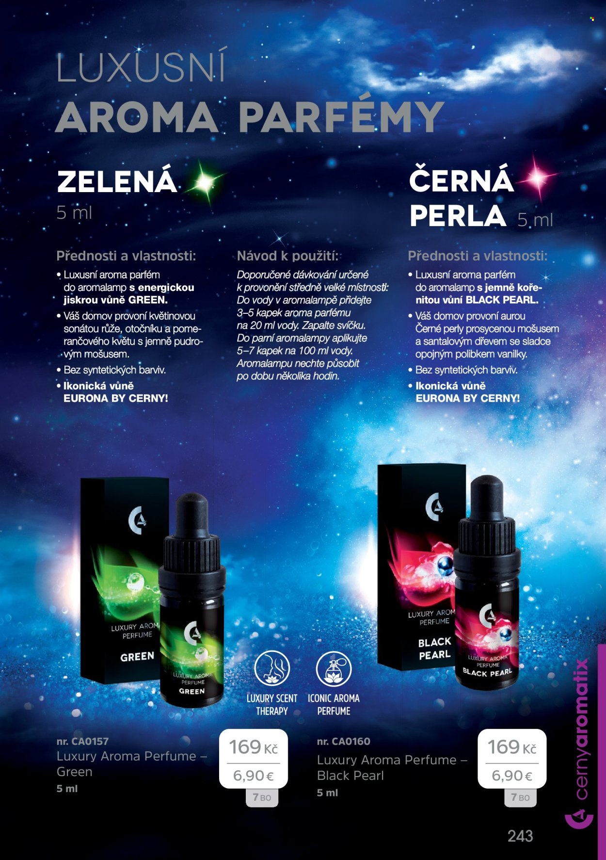 Leták EURONA by CERNY. Strana 1