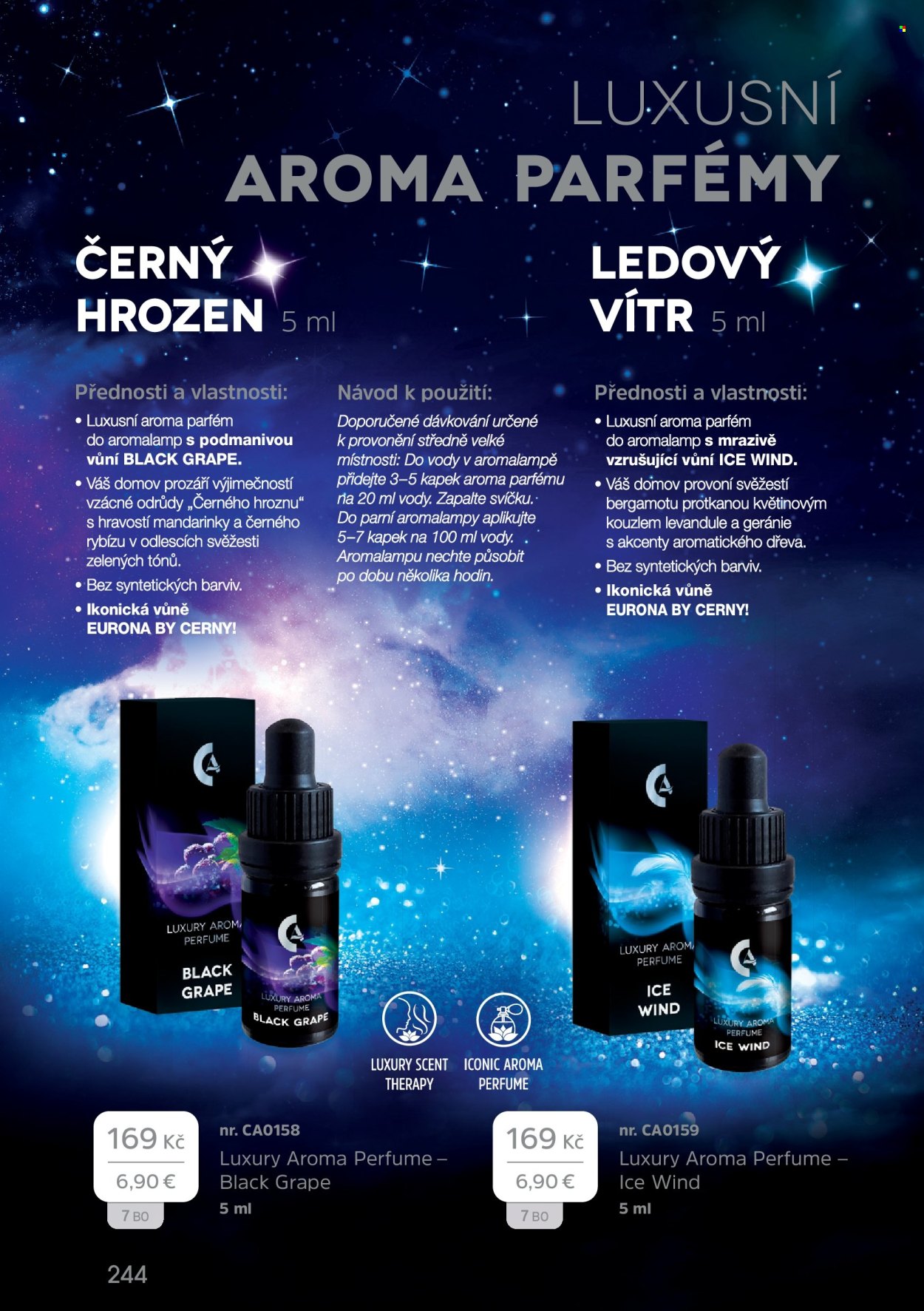 Leták EURONA by CERNY. Strana 1