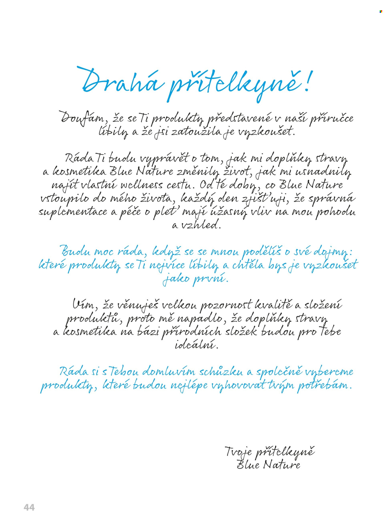 Leták BetterStyle. Strana 1