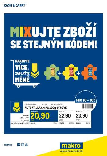 Leták MAKRO.