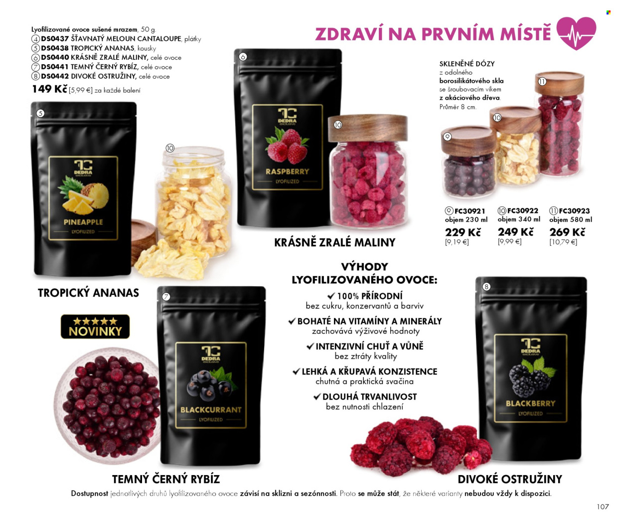 Leták Dedra - 17.4.2025 - 25.7.2025. Strana 1