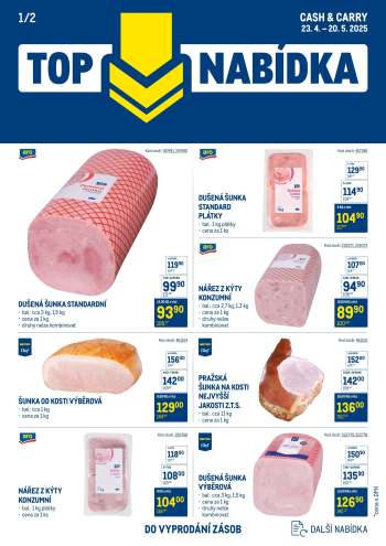Leták MAKRO - 23.4.2025 - 20.5.2025.