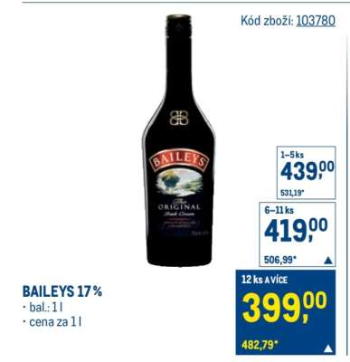 Baileys 17 %