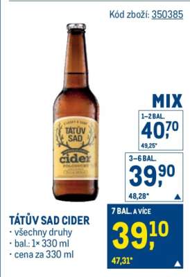 Tátův sad cider
