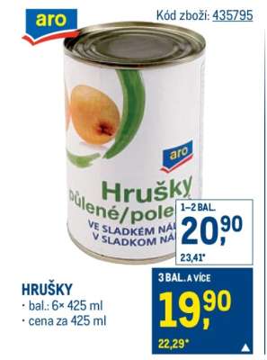 HRUŠKY