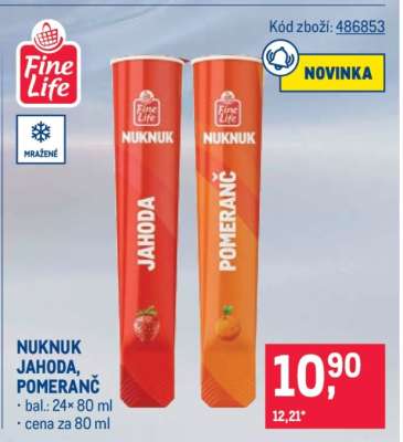 NUKNUK JAHODA, POMERANČ
